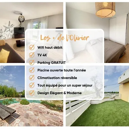 ღ Les Oliviers • Piscine, Parking Et Climatisation Balma